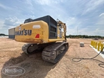 Used Excavator in yard